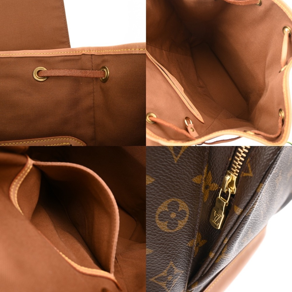 LOUIS VUITTON Authentic Brown Monogram Canvas Bac… - image 10
